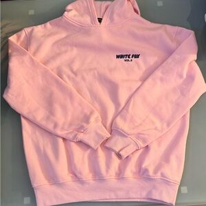 White Fox Boutique Pink Hoodie